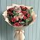 Букет цветов из: Гвоздики и Розы в Строителе