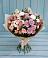 Букет цветов из: Хризантемы, Розы и Альстромерии в Строителе