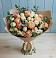 Букет цветов из: Альстромерии и Розы в Строителе