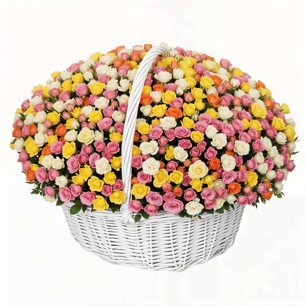 Премиум букет из: Розы в Строителе