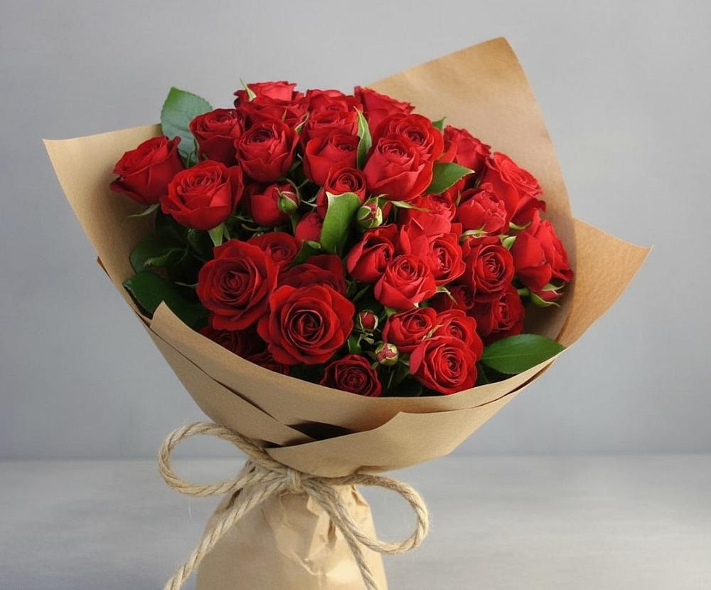 Букет Любовный роман в Строителе