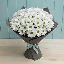 Букет цветов из:  Хризантемы в Строителе