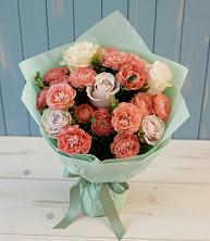 Букет цветов из:  Розы в Строителе