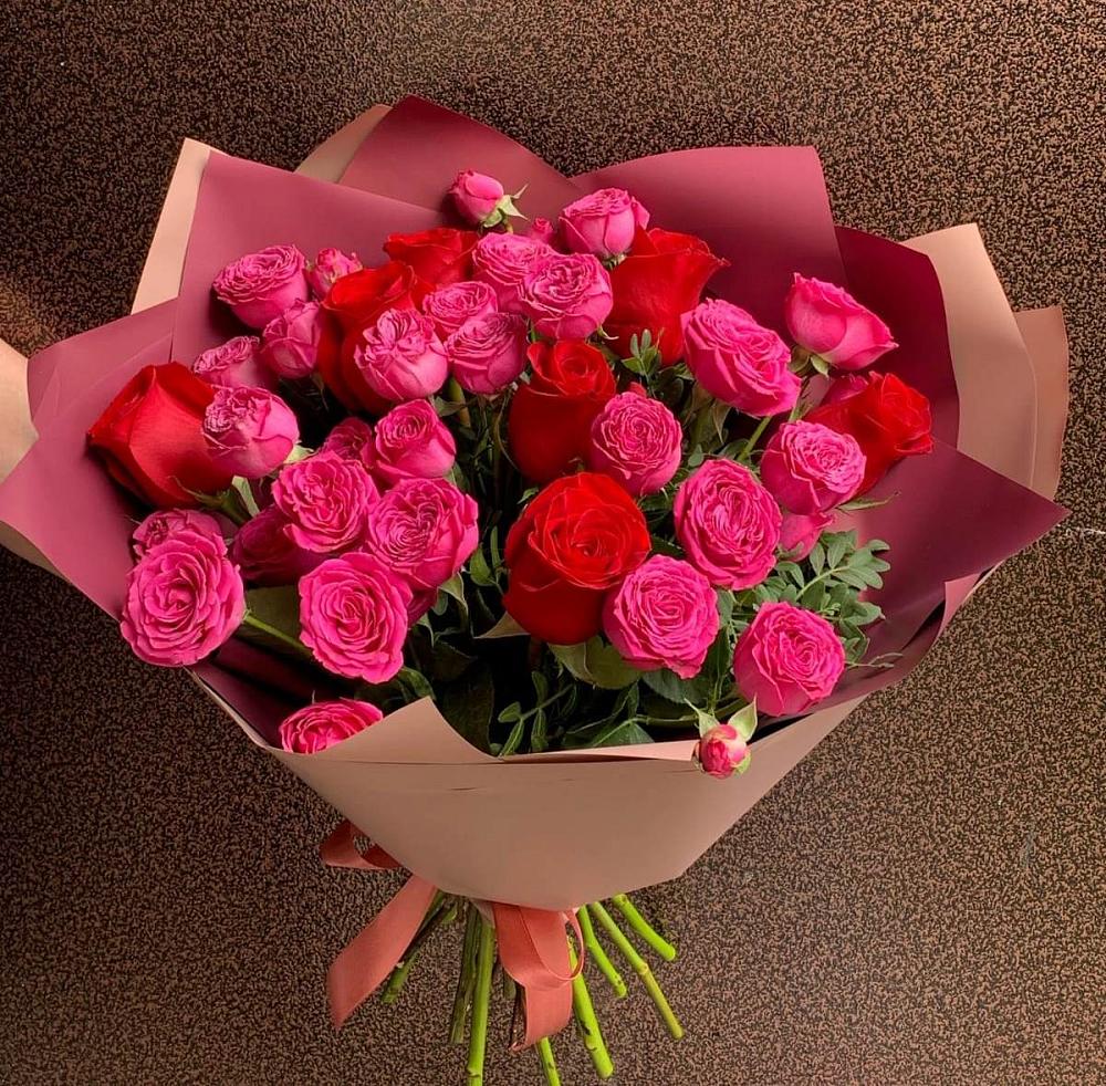 Букет В объятьях нежности в Строителе