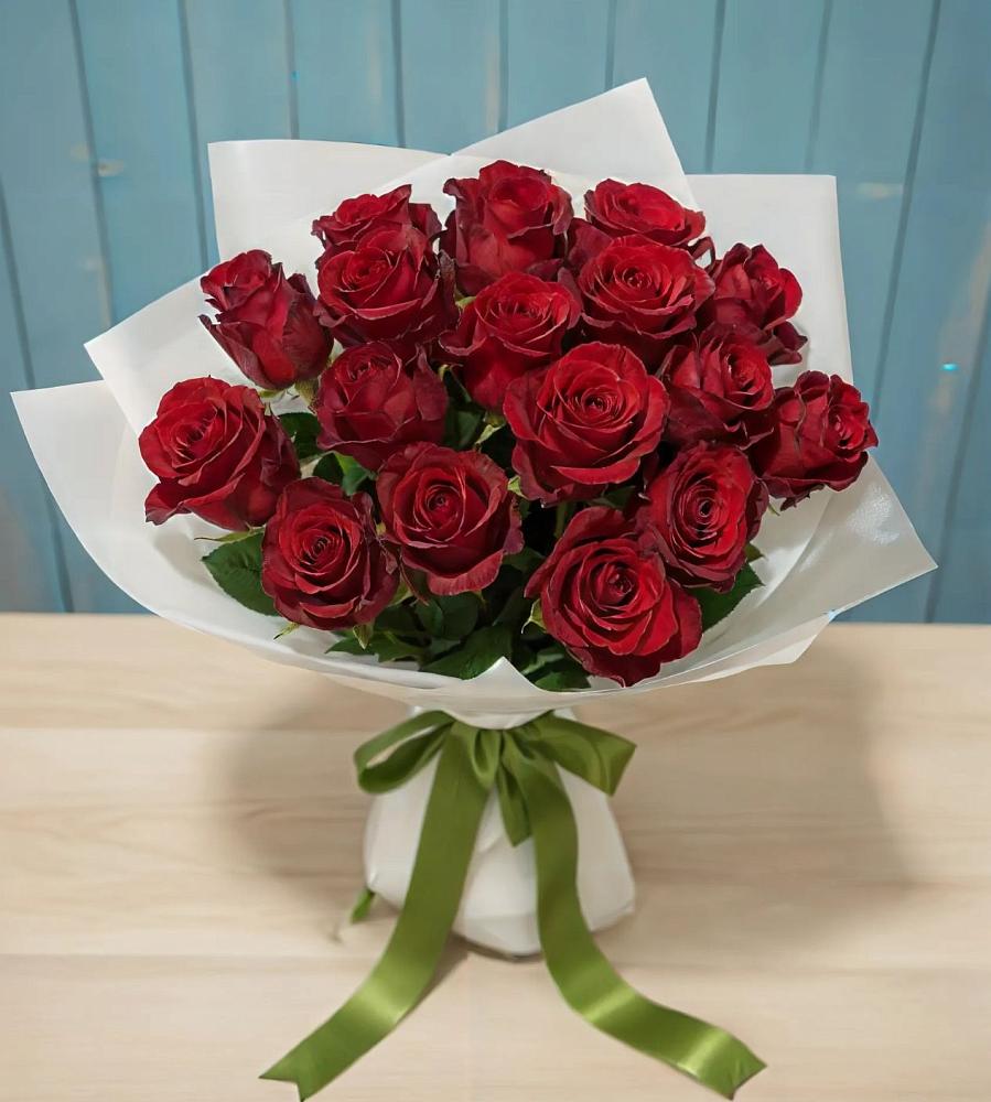 Букет Красные розы в Строителе