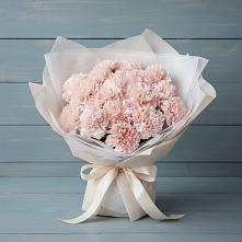 Букет цветов из:  Гвоздики в Строителе