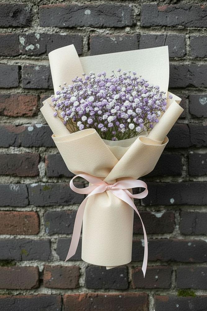 Букет цветов из: Гипсофила в Строителе