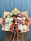 Букет цветов из: Розы, Герберы и Хризантемы в Строителе