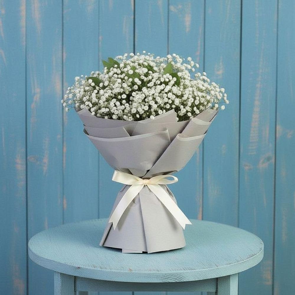 Букет цветов из: Гипсофила в Строителе