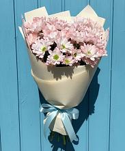 Букет цветов из:  Хризантемы в Строителе