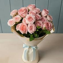 Букет Розовый шарм в Строителе