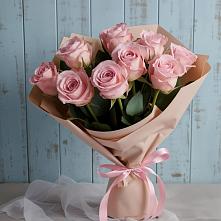 Букет цветов из:  Розы в Строителе