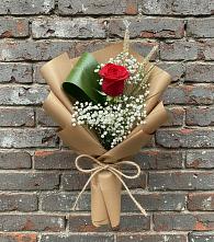 Букет цветов из:  Розы в Строителе