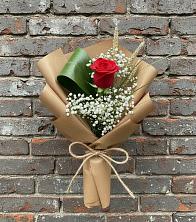 Букет цветов из:  Розы в Строителе