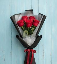 Букет цветов из:  Розы в Строителе