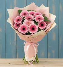 Букет цветов из:  Герберы в Строителе