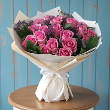 Букет цветов из:  Розы в Строителе